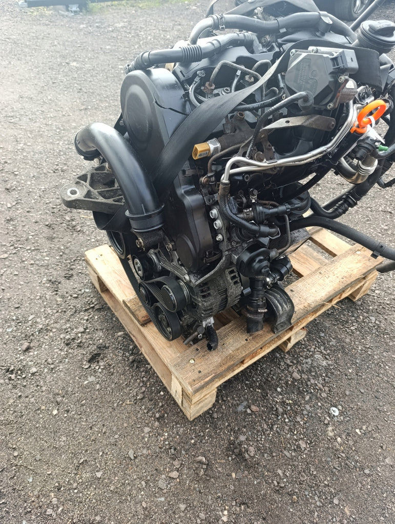 Motor VW T5 CAAC CCHA 2.0 TDI 140PS 103kW 134TKm Diesel Engine Komplett