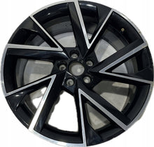 Laden Sie das Bild in den Galerie-Viewer, 1x Alufelge 18 Zoll 7.0&quot; 5x112 39ET Schwarz 657601025G Skoda Scala Rim Wheel