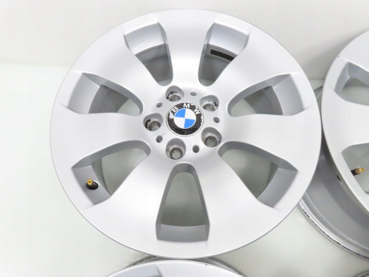 4x Alufelge 17 Zoll 8.0" 5x120 34ET Silber 6775596 BMW 3 E91 E93 E90 E92 1 E87 FEL6049840560ze