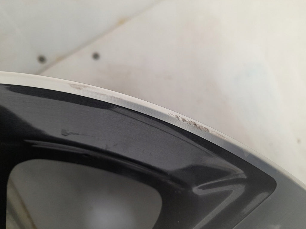 1x Alufelge 17 Zoll 6.5" 4x100 50ET Glanz Graphit AC4CH-T6 Nissan I Rim Wheel FEL4743580799yj