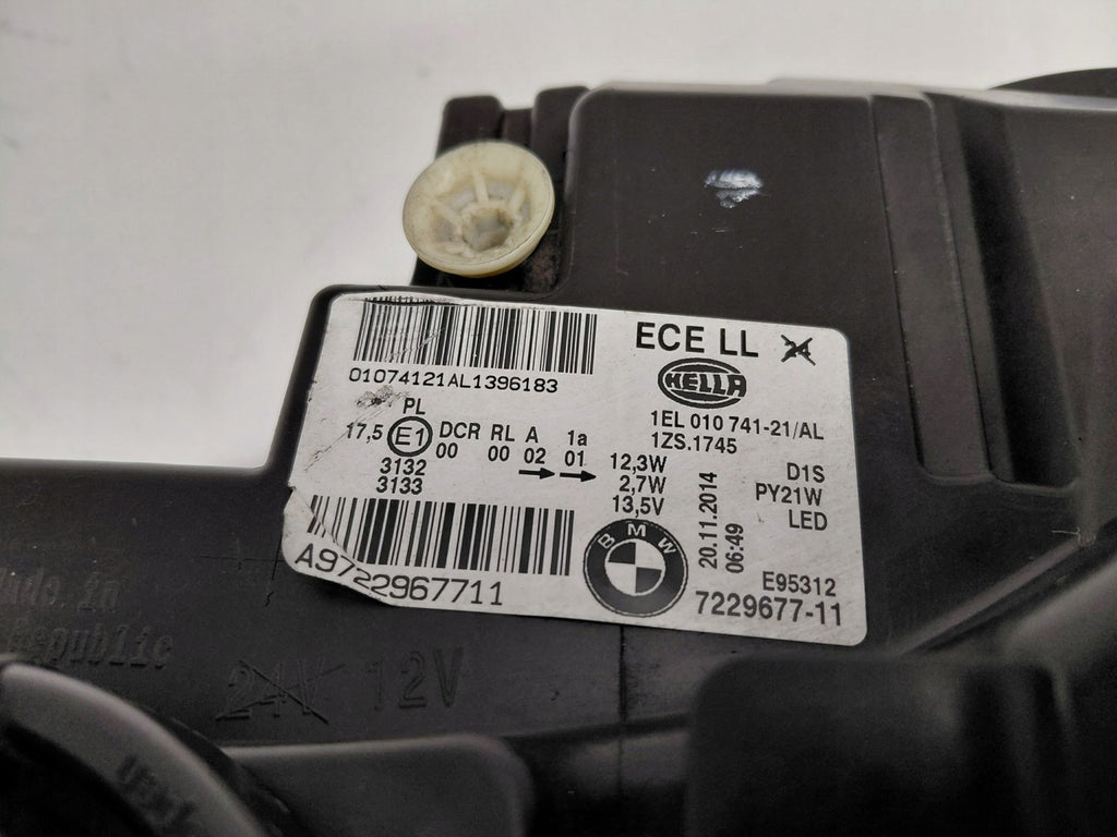 Frontscheinwerfer BMW F20 7229677 Xenon Links Scheinwerfer Headlight SCH7517450427nu