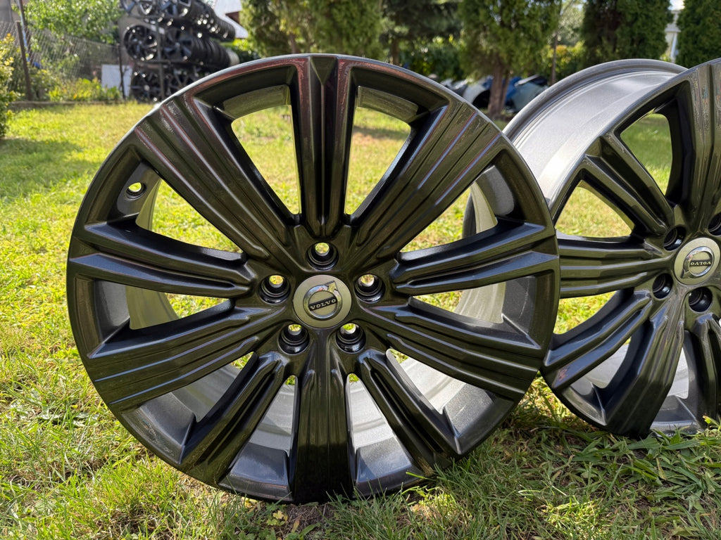 4x Alufelge 18 Zoll 8.0" 5x108 42ET Glanz Graphit Volvo V60 I S60 Rim Wheel FEL9050437923cv
