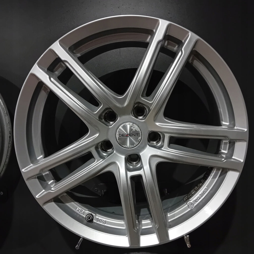 4x Alufelge 18 Zoll 7.5" 5x112 51ET Glanz Silber Seat Altea Rim Wheel FEL1537627811xq
