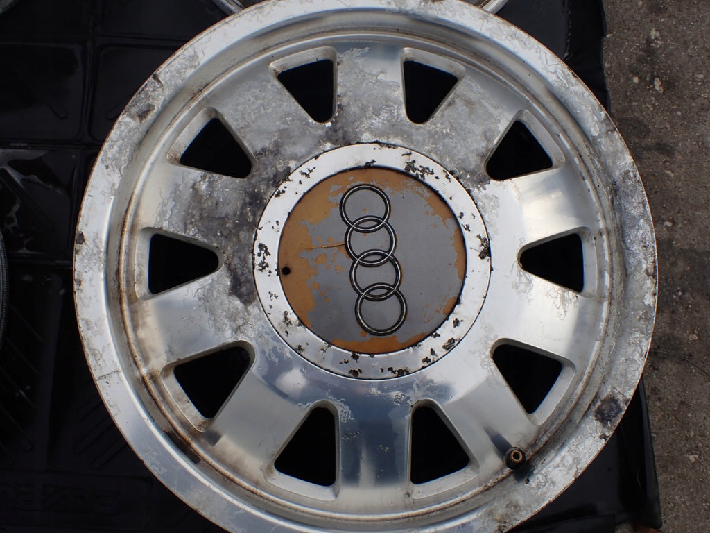 4x Alufelge 15 Zoll 6.0" 5x112 4B0601025J Audi Rim Wheel FEL8370926168ex