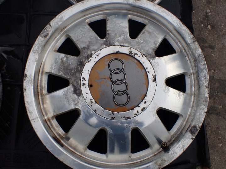 4x Alufelge 15 Zoll 6.0" 5x112 4B0601025J Audi Rim Wheel FEL8370926168ex