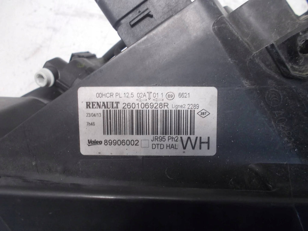 Frontscheinwerfer Renault Scenic 260106928R Ein Satz Scheinwerfer Headlight SCH4114827683rw