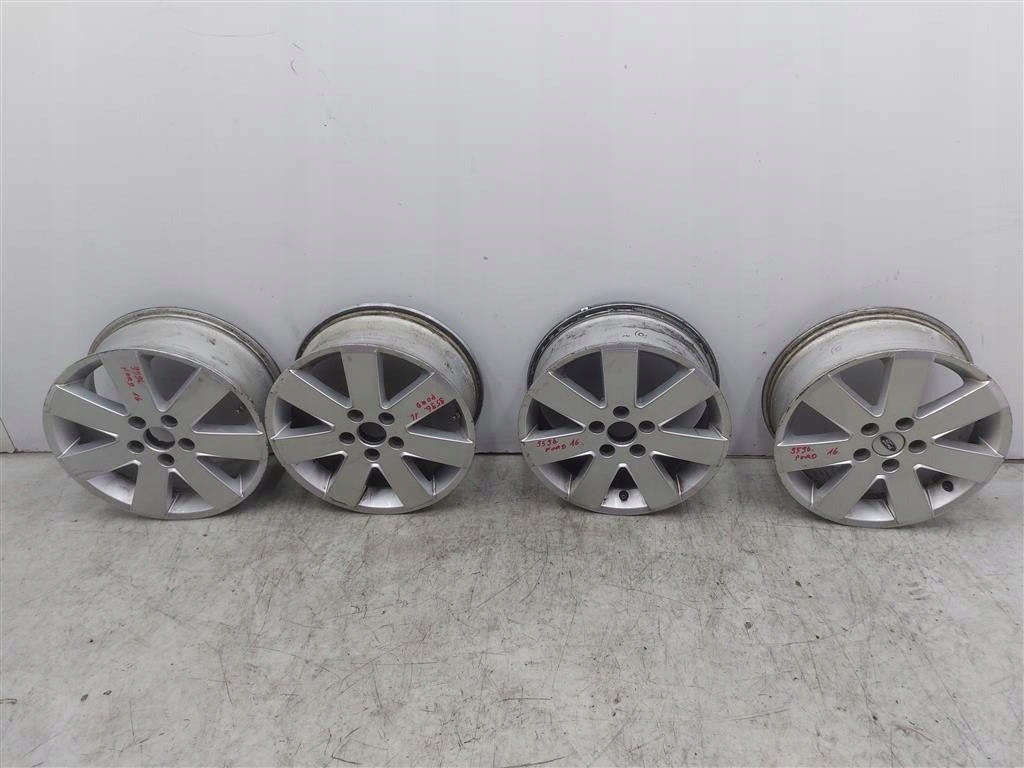 4x Alufelge 16 Zoll 6.5" 5x108 Matt Silber 1122178 Ford Mondeo I Rim Wheel FEL2805817012gr