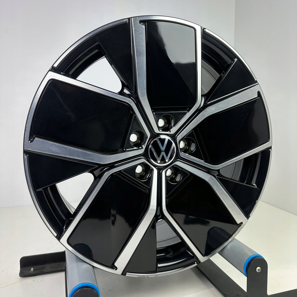 1x Alufelge 18 Zoll 7.5" 5x112 51ET Glanz Schwarz 5H0601025BD VW Golf I FEL9962697600ol