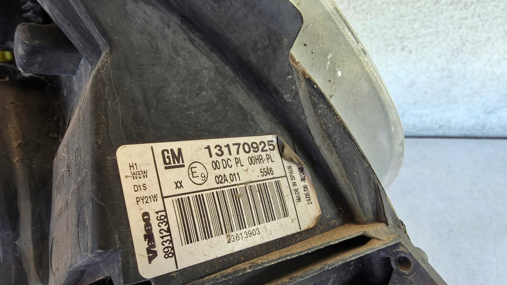 Frontscheinwerfer Opel Vectra C 13170925 Xenon Rechts Scheinwerfer Headlight SCH3684194253nb
