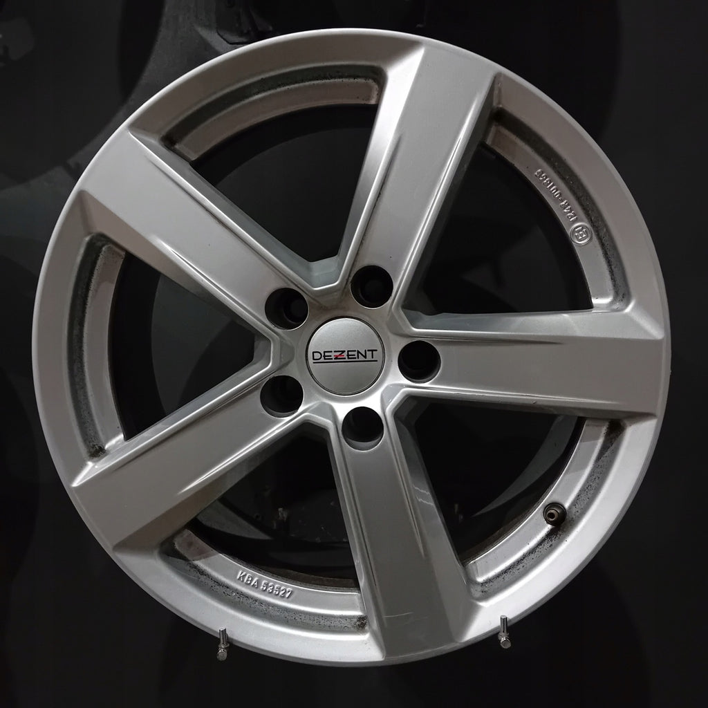 4x Alufelge 17 Zoll 7.5" 5x112 29ET Glanz Silber Audi A4 B8 Rim Wheel FEL2550325914dk