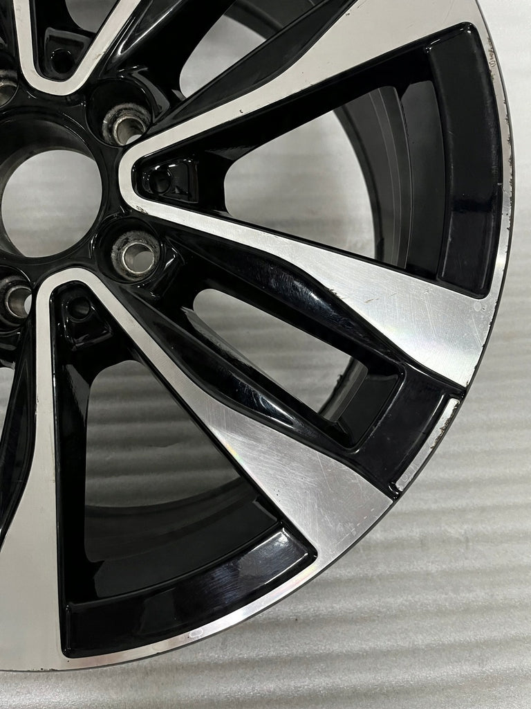 1x Alufelge 17 Zoll 7.0" 5x112 44,5ET Glanz Schwarz A2064016000 Mercedes-Benz