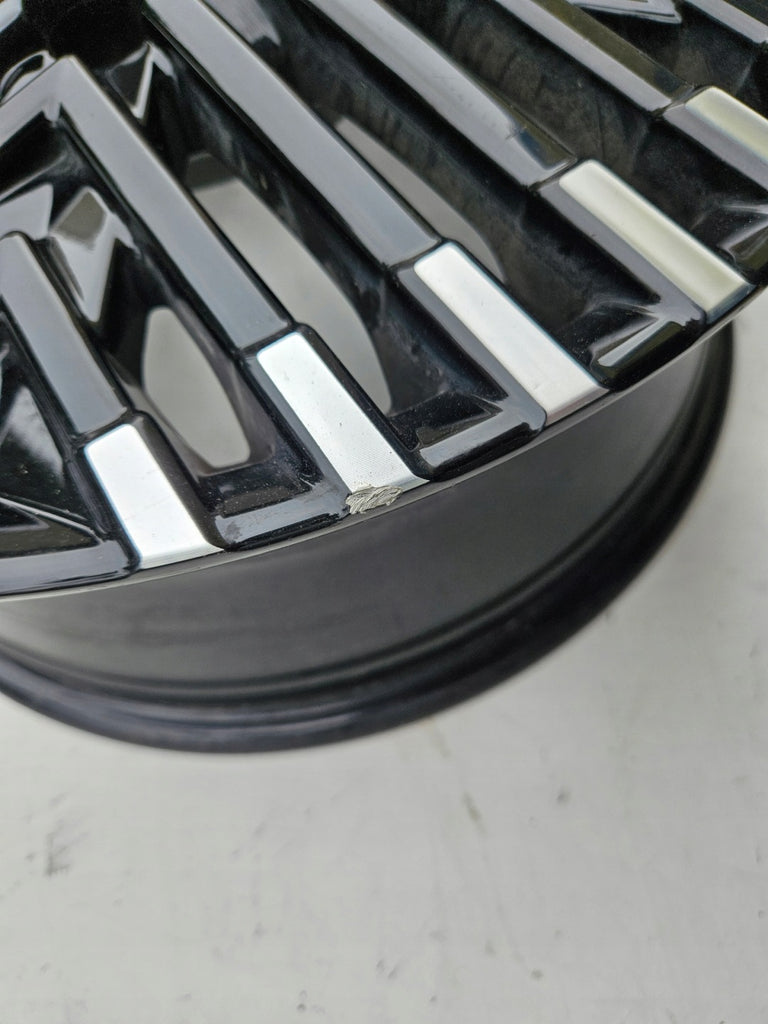 1x Alufelge 17 Zoll 6.5" 5x114.3 45ET Glanz Schwarz Nissan Leaf Rim Wheel FEL2546655695my