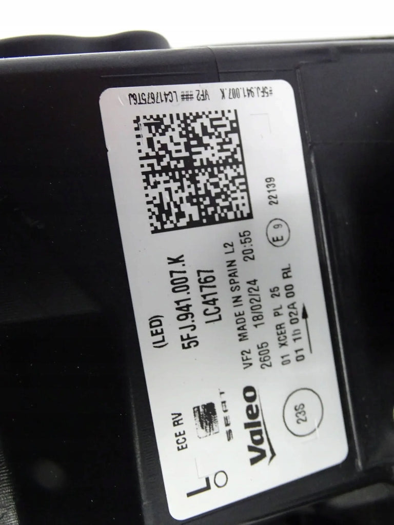 Frontscheinwerfer Seat Tarraco 5FJ941007K Links Scheinwerfer Headlight