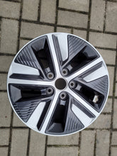 Load image into Gallery viewer, 1x Alufelge 16 Zoll 6.5" 5x114.3 45ET Glanz Schwarz 52910-G5500 Kia Niro FEL7316105416eq