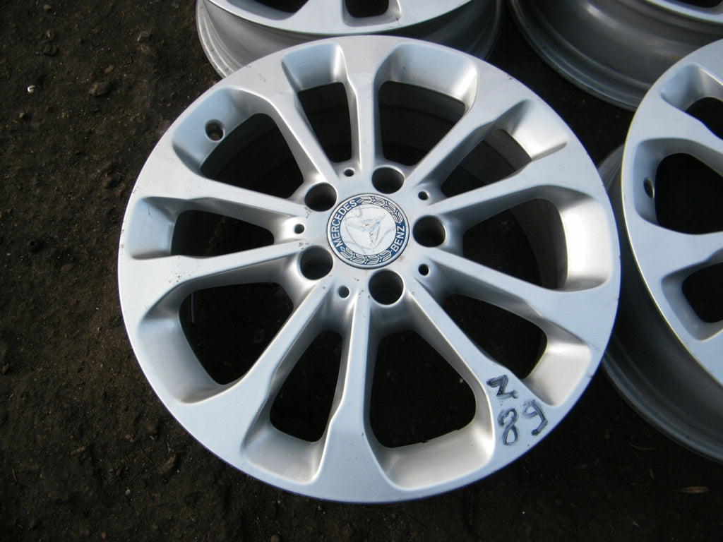 4x Alufelge 17 Zoll 6.5" 5x112 38ET Schwarz Mercedes-Benz Viano Rim Wheel FEL8247879226yj
