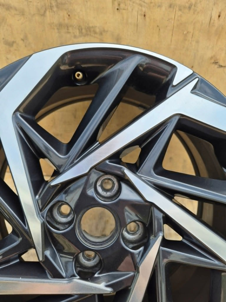 1x Alufelge 17 Zoll 7.0" 5x114.3 53ET Glanz Grau 52910-Q0300 Hyundai Ix35 Mg FEL2284282576cy