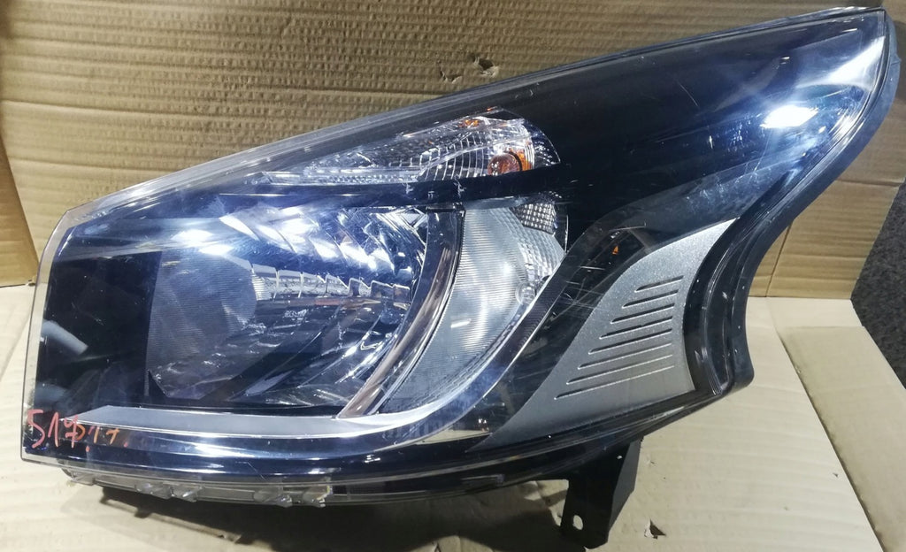 Frontscheinwerfer Opel Vivaro Trafic 260607934 Links Scheinwerfer Headlight SCH5000875150wh