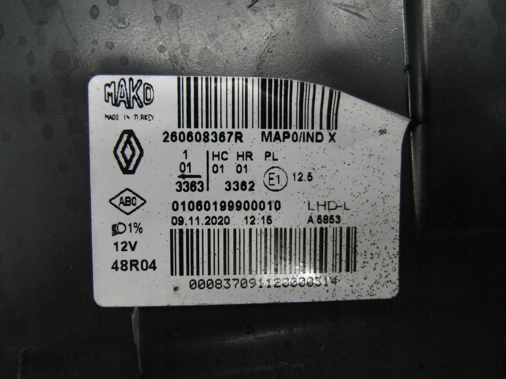 Frontscheinwerfer Renault Clio IV 260608367R Links Scheinwerfer Headlight SCH4822402637rd