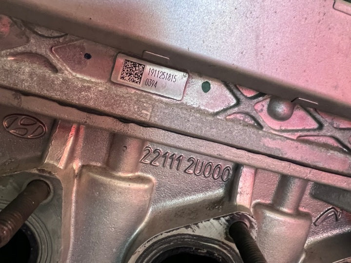 Motor Hyundai Kia I D4FE 1.6 CRDI 115PS 164TKm 2020 Diesel Engine Unkomplett MOT1580886861lo