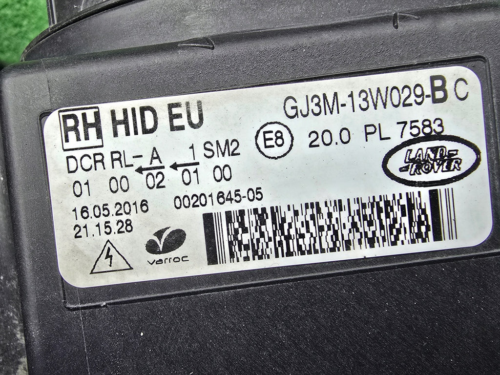Frontscheinwerfer Land Rover Evoque GJ3M-13W029-B Bi-Xenon Rechts Headlight SCH4237063469wb