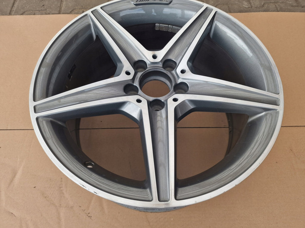 1x Alufelge 18 Zoll 8.5" 5x112 49ET A2054011200 Mercedes-Benz W205 A205