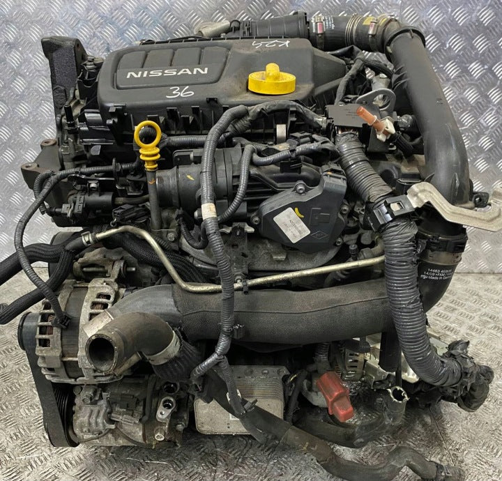Motor Nissan Qashqai I R9M R9MA410 1.6 DCI 96kW 2015 Diesel Engine Komplett MOT8483433122xv