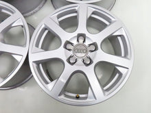 Laden Sie das Bild in den Galerie-Viewer, 4x Alufelge 17 Zoll 7.0" 5x112 37ET Glanz Silber 8R0601025E Audi Q5 Q3 Rim Wheel FEL1875236057ej