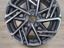 Load image into Gallery viewer, 1x Alufelge 18 Zoll 7.5" 5x114.3 52ET Glanz Graphit 52910-J9850 Hyundai Kona Mg FEL8512587806uc