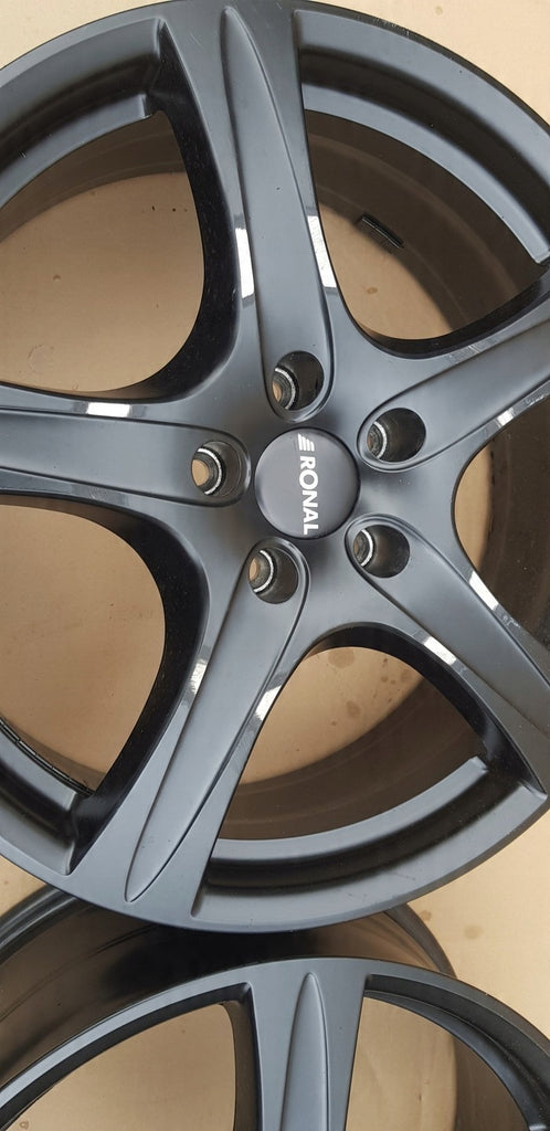 1x Alufelge 19 Zoll 7.5" 5x114.3 50ET Matt Grau 56R975518 Hyundai Rim Wheel