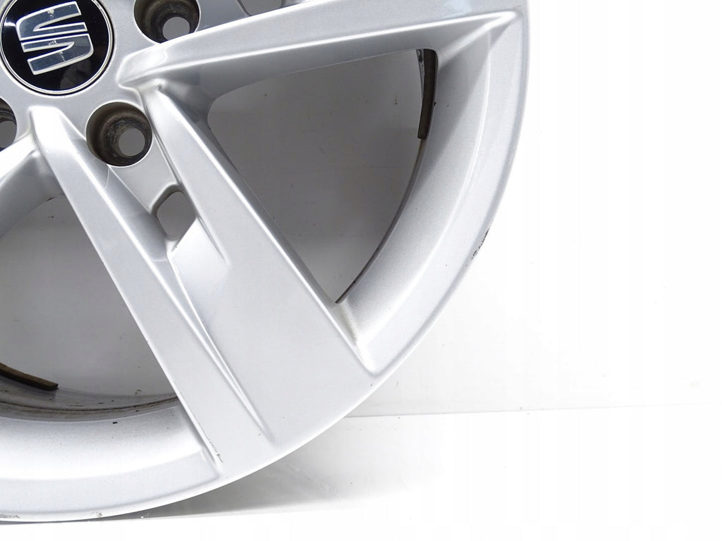 1x Alufelge 17 Zoll 7.0" 5x112 49ET 5F0601025T Seat Leon Rim Wheel
