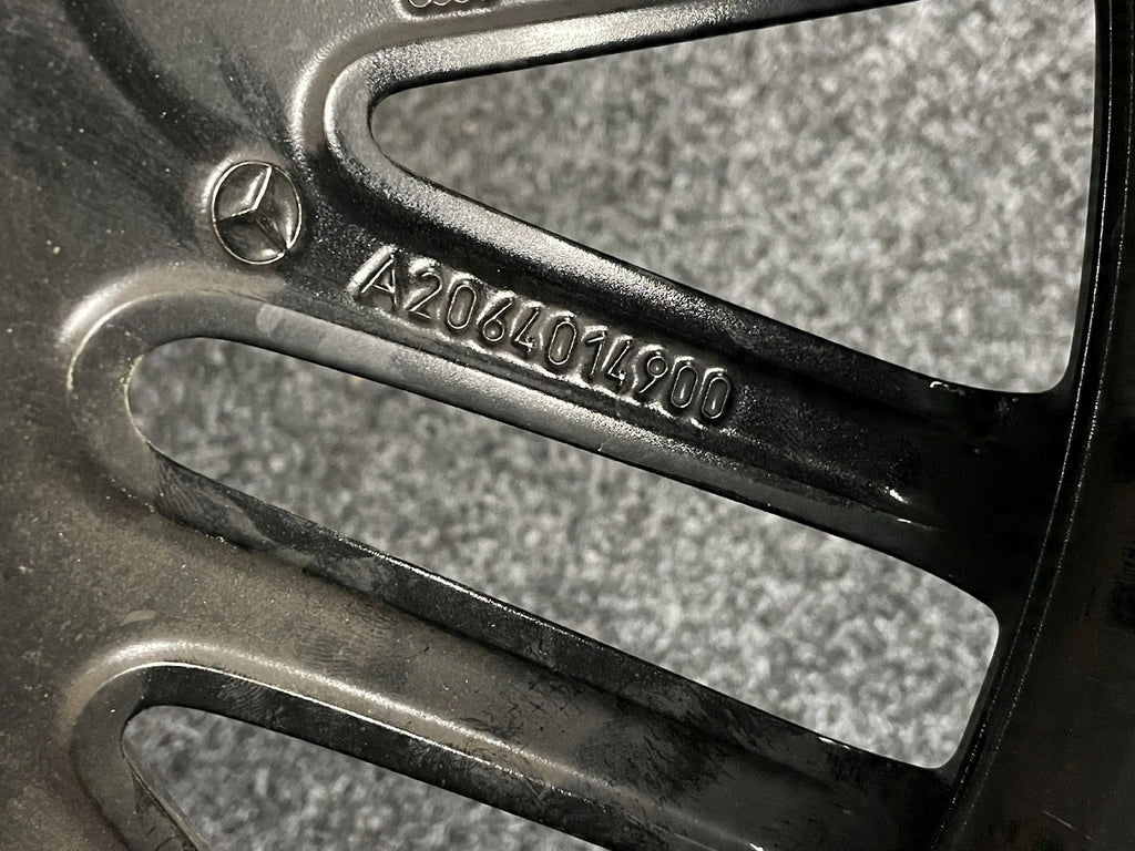 1x Alufelge 18 Zoll 7.5" 5x112 40ET Glanz A2064014900 Mercedes-Benz W206