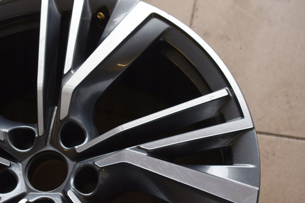 1x Alufelge 20 Zoll 9.0" 5x112 42ET Glanz Schwarz 5LA601025 Skoda Enyaq