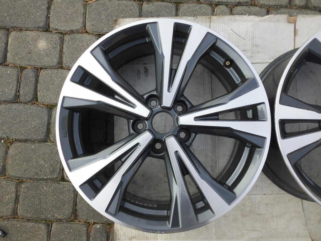 1x Alufelge 18 Zoll 7.0" 5x114.3 40ET HV03A Nissan X Trail X-Trail Qashqai J11