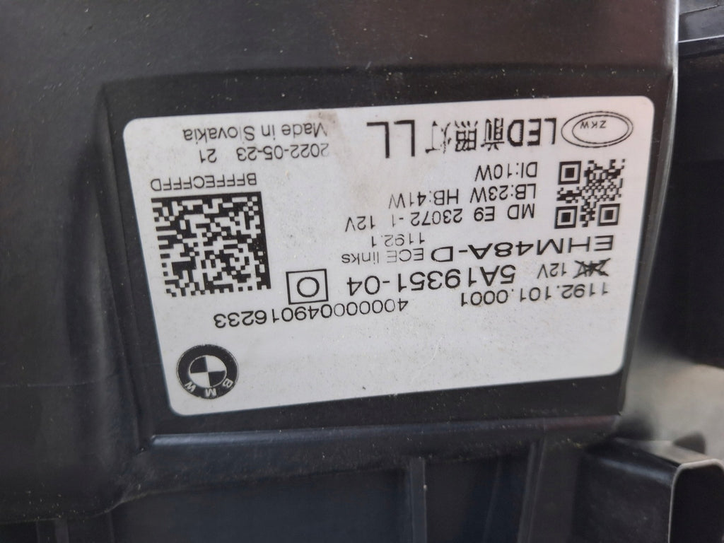 Frontscheinwerfer BMW 4 G22 G23 I4 G26 5A19351 Full LED Links Headlight SCH9547522978zm