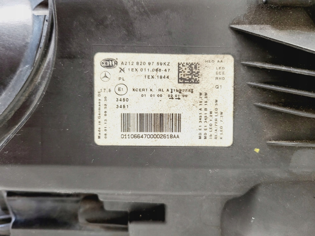 Frontscheinwerfer Mercedes-Benz W212 A2128209759 LED Links Headlight SCH8688537976wq