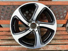 Load image into Gallery viewer, 1x Alufelge 18 Zoll 8.0&quot; 5x112 43ET Glanz Schwarz A2134013200 Mercedes-Benz W213