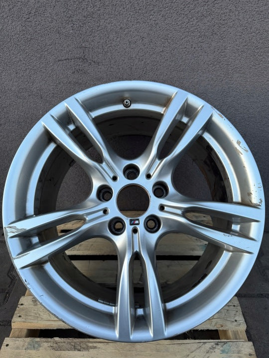 1x Alufelge 18 Zoll 9.0" 5x120 42ET Glanz Silber 7848388 BMW F34 F30 F32 F31 FEL3049310761na