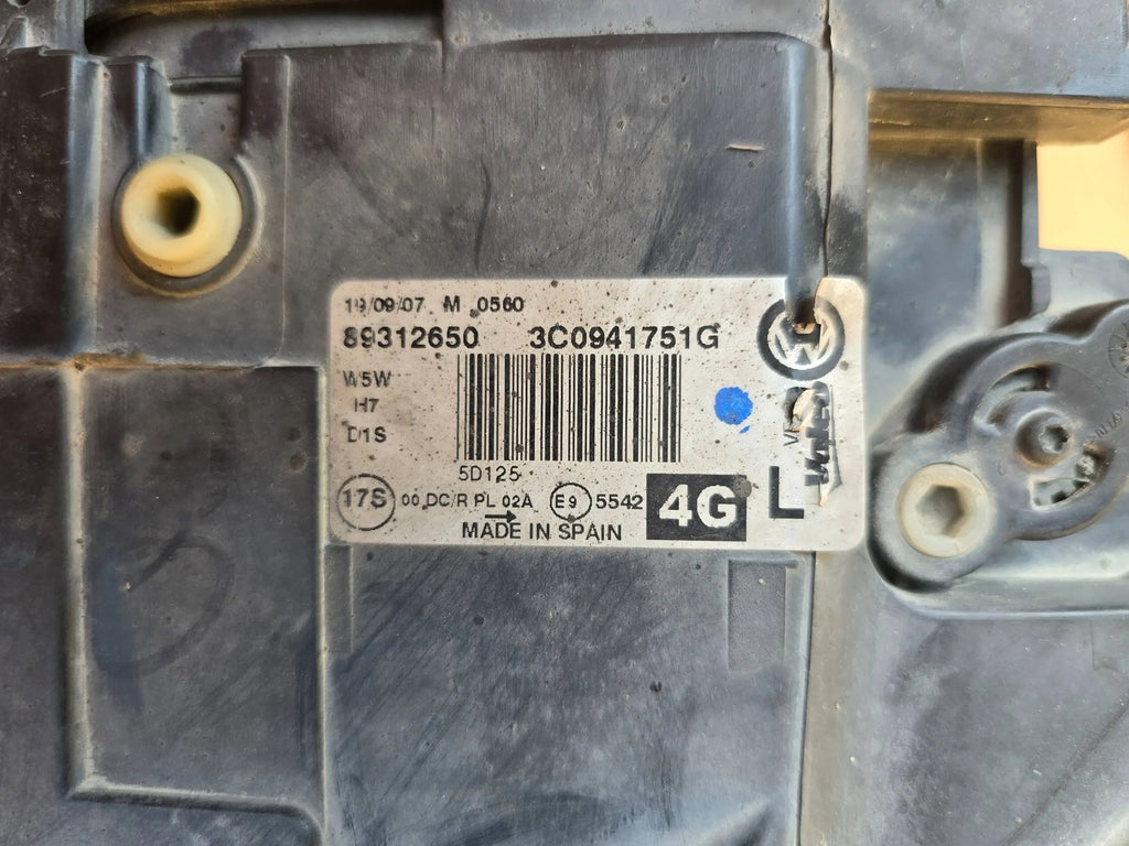 Frontscheinwerfer VW Passat 3C0941751G Links Scheinwerfer Headlight SCH3307267588ue