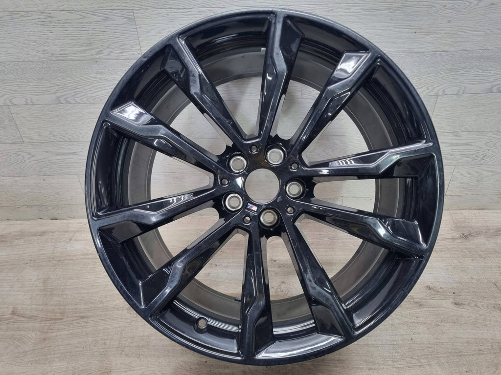1x Alufelge 20 Zoll 43ET Glanz Schwarz 7916266 BMW X3 G01 Rim Wheel FEL5833280744su