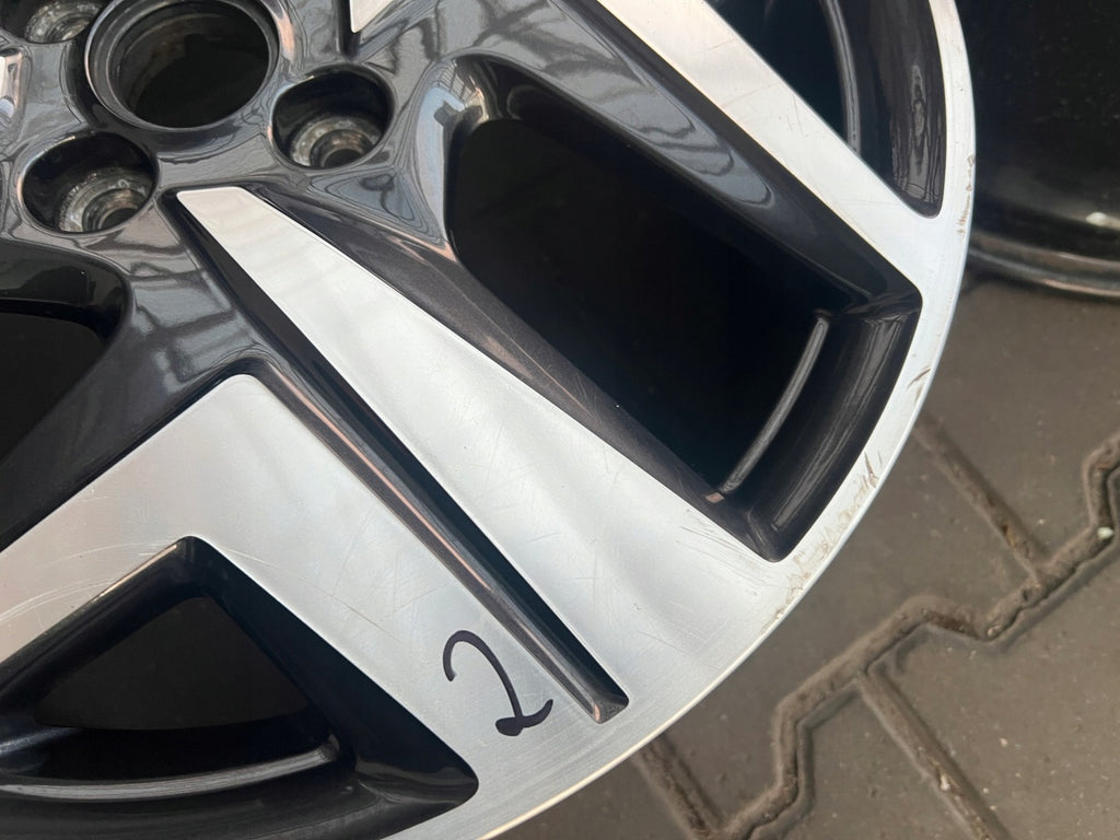 1x Alufelge 17 Zoll 6.5" 4x100 52910-Q0400 Hyundai Bayon Rim Wheel FEL6607562384kc