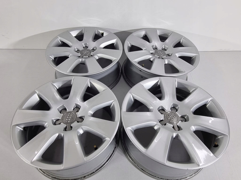 4x Alufelge 18 Zoll 7.5" 5x112 26ET Glanz Silber 4H0601025B Audi Rim Wheel FEL3613789769bi