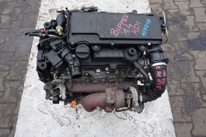 Motor Peugeot Bipper 10FD98 1.4 HDI 96TKm Diesel Engine Komplett MOT3924463443rm