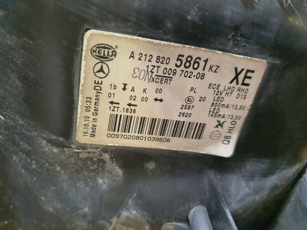 Frontscheinwerfer Mercedes-Benz W212 A2128205861 Xenon Rechts oder Links SCH1397166483sd