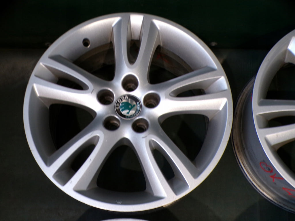 4x Alufelge 16 Zoll 6.5" 5x100 5J0601025B Seat I Rim Wheel FEL5524589457tl