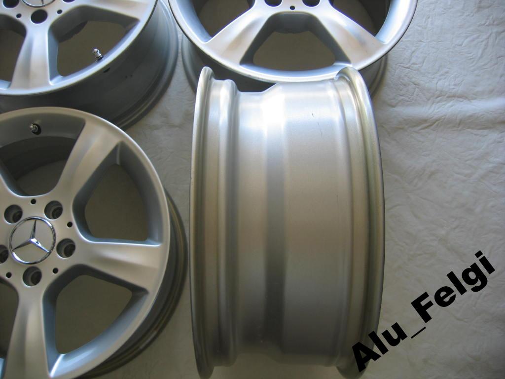 1x Alufelge 16 Zoll 8.0" 5x112 Mercedes-Benz Clk Rim Wheel
