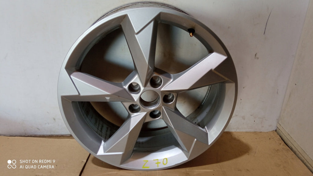 1x Alufelge 19 Zoll 7.0" 5x112 43ET Glanz Silber 83A601025N Audi Q3 Rim Wheel