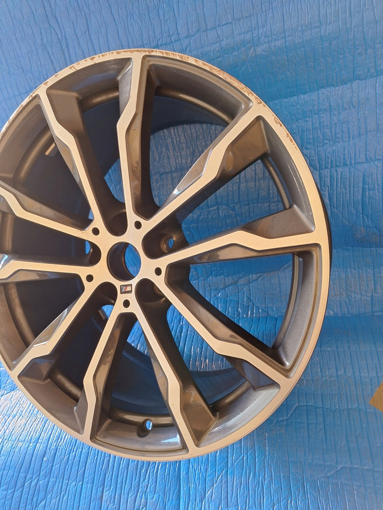 1x Alufelge 20 Zoll 9.5" 5x112 43ET Glanz Graphit 8010269 BMW X3 G01 G02 Mg FEL4735585190cs