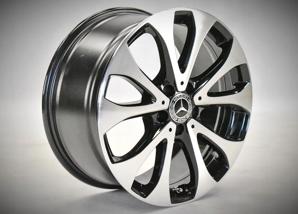 4x Alufelge 18 Zoll 8.0" 5x112 45ET Glanz Silber A2134011100 Mercedes-Benz W213 FEL5487811390bj