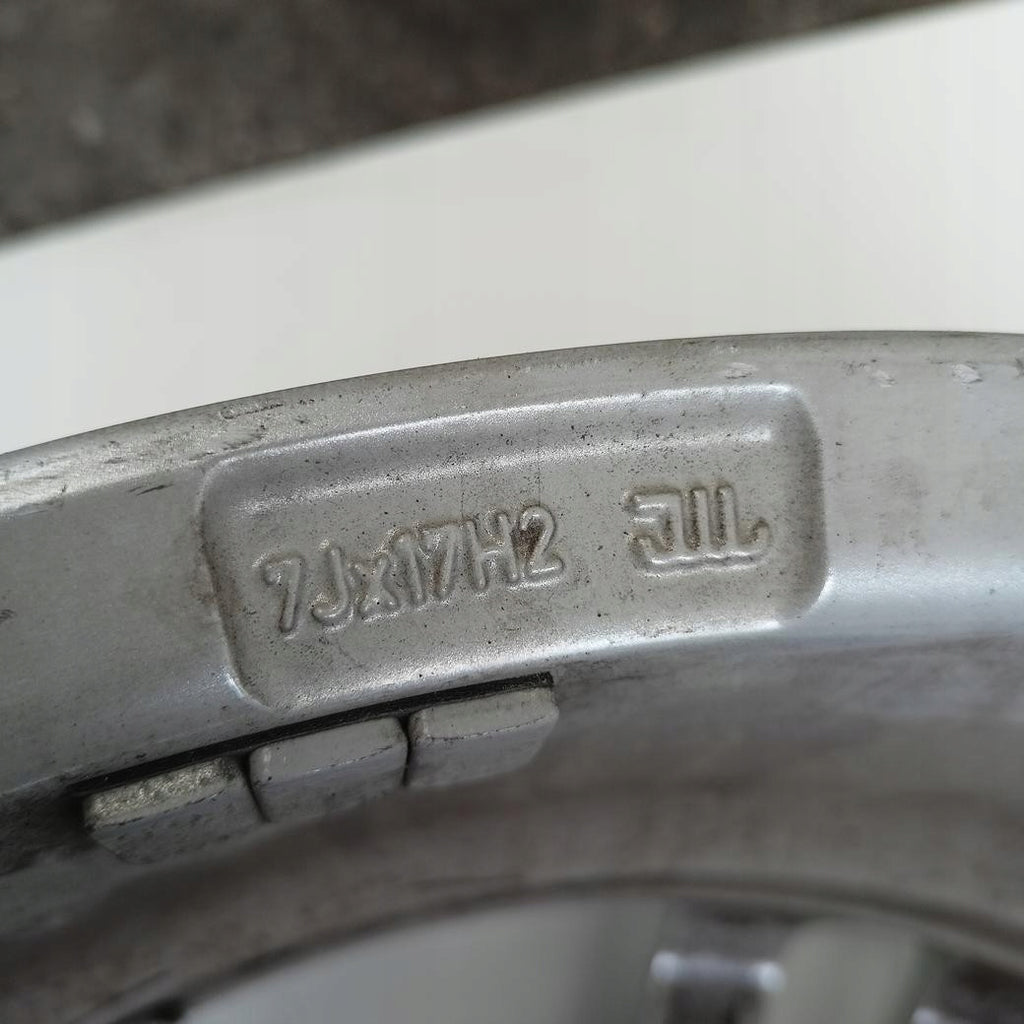 4x Alufelge 17 Zoll 7.0" 5x112 40ET Glanz Silber 7JX17H2ET40 Audi I Rim Wheel FEL5207583495mx