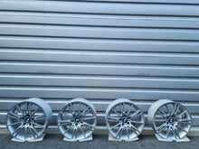 Laden Sie das Bild in den Galerie-Viewer, 4x Alufelge 18 Zoll 8.0" 5x120 34ET Glanz Silber BMW E46 F30 E90 F31 Rim Wheel FEL5715572664el